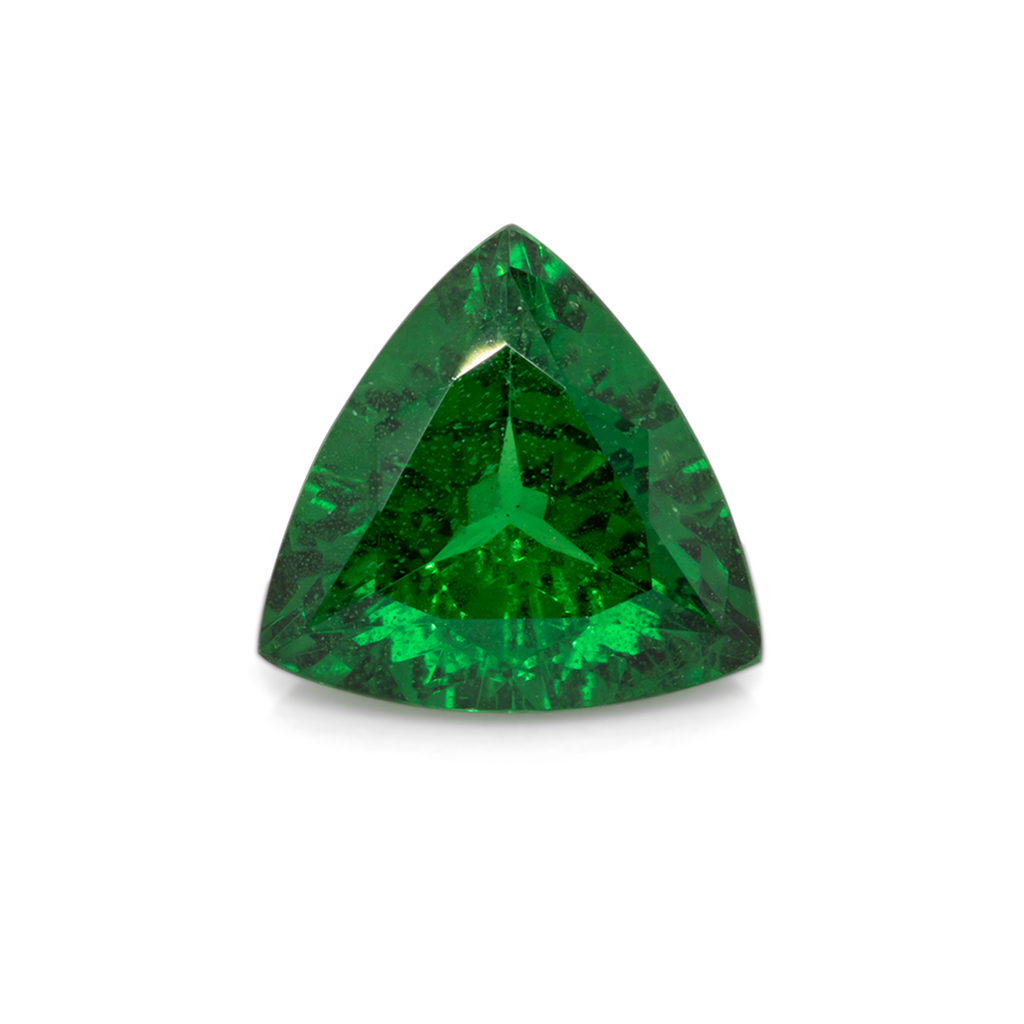 Tsavorit - grün, trillion, 10x10 mm, 2.72 ct, Nr. TS91006