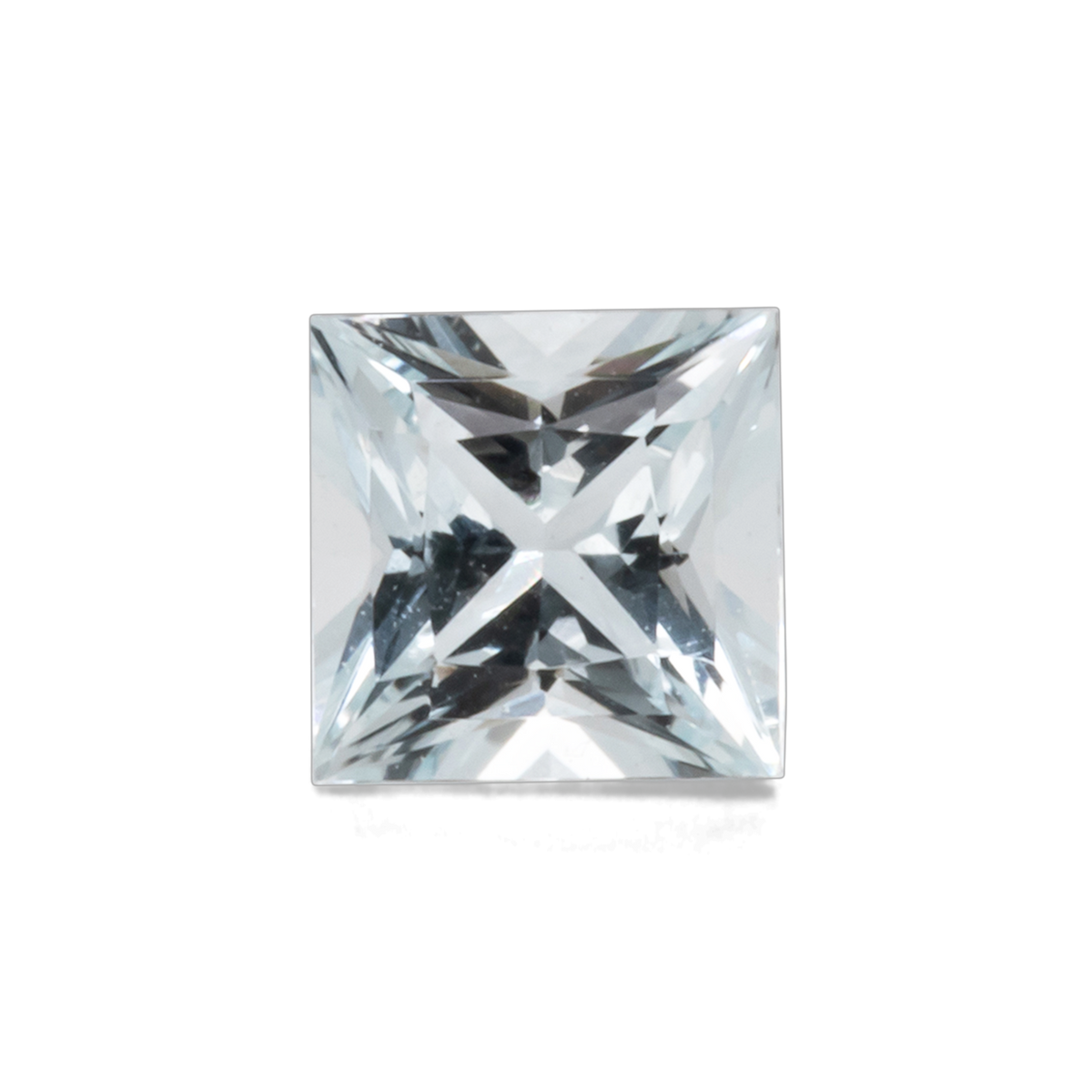 Aquamarin - A, rechteck, 4x4 mm, 0.28 - 0.30 ct, Nr. A99048