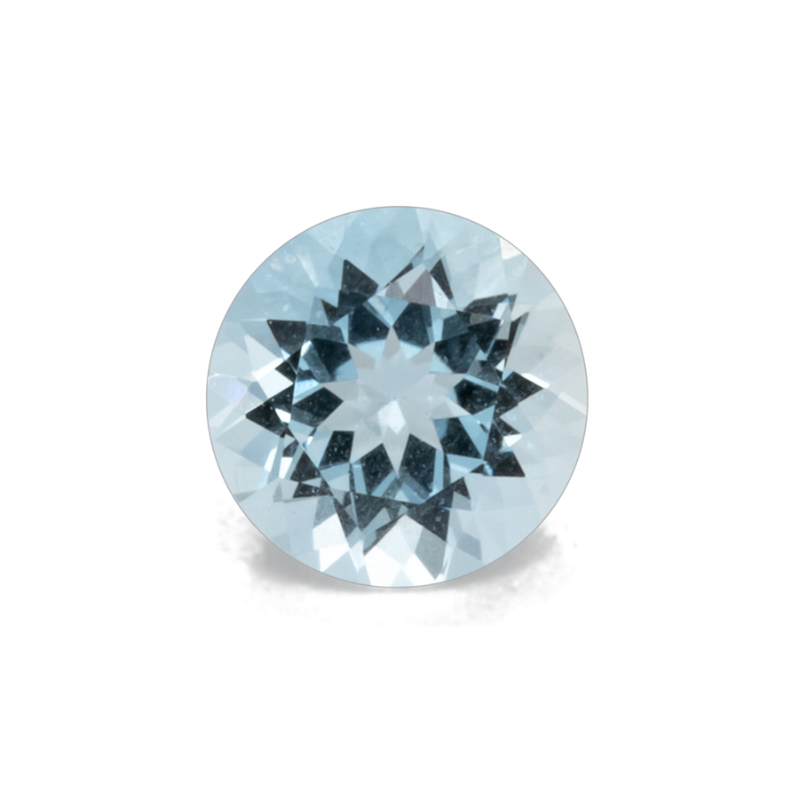Aquamarin - AA, rund, 5x5 mm, 0.42 - 0.46 ct, Nr. A99050