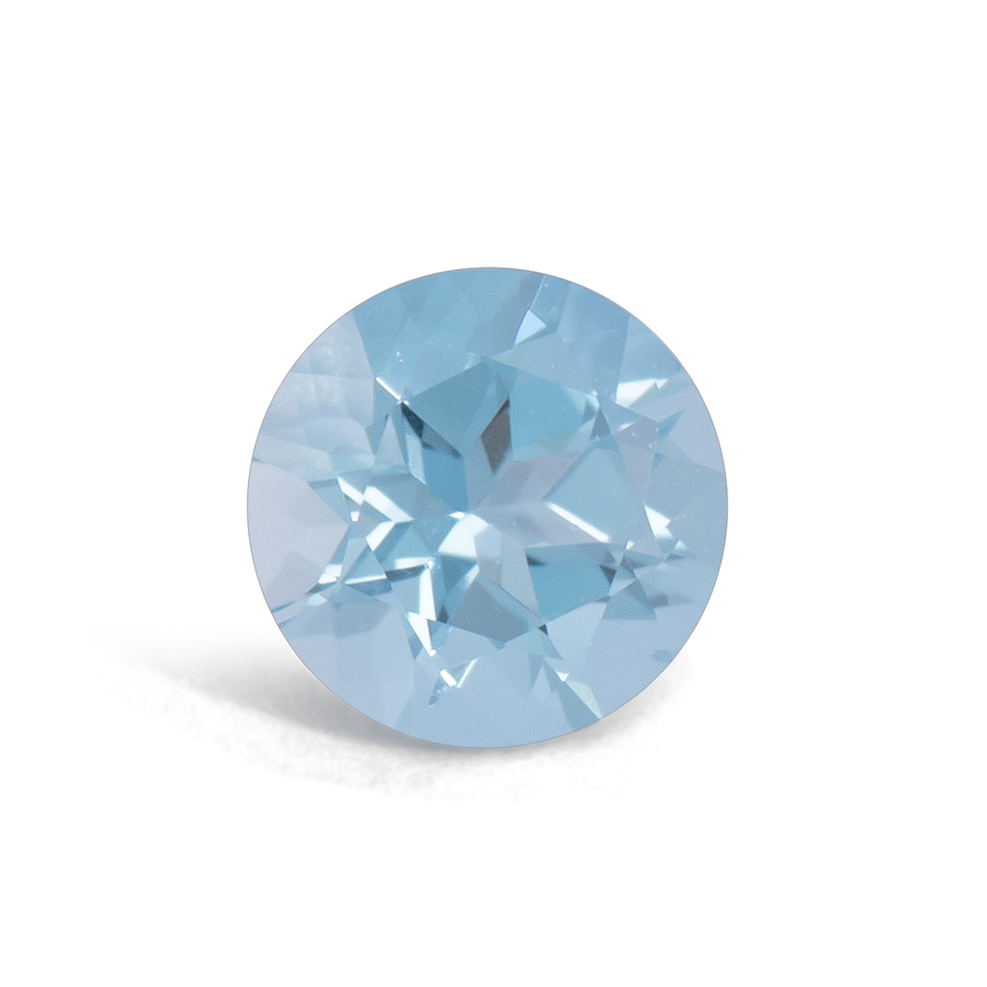 Aquamarin - AA, rund, 3.5x3.5 mm, 0.13 - 0.15 ct, Nr. A99064
