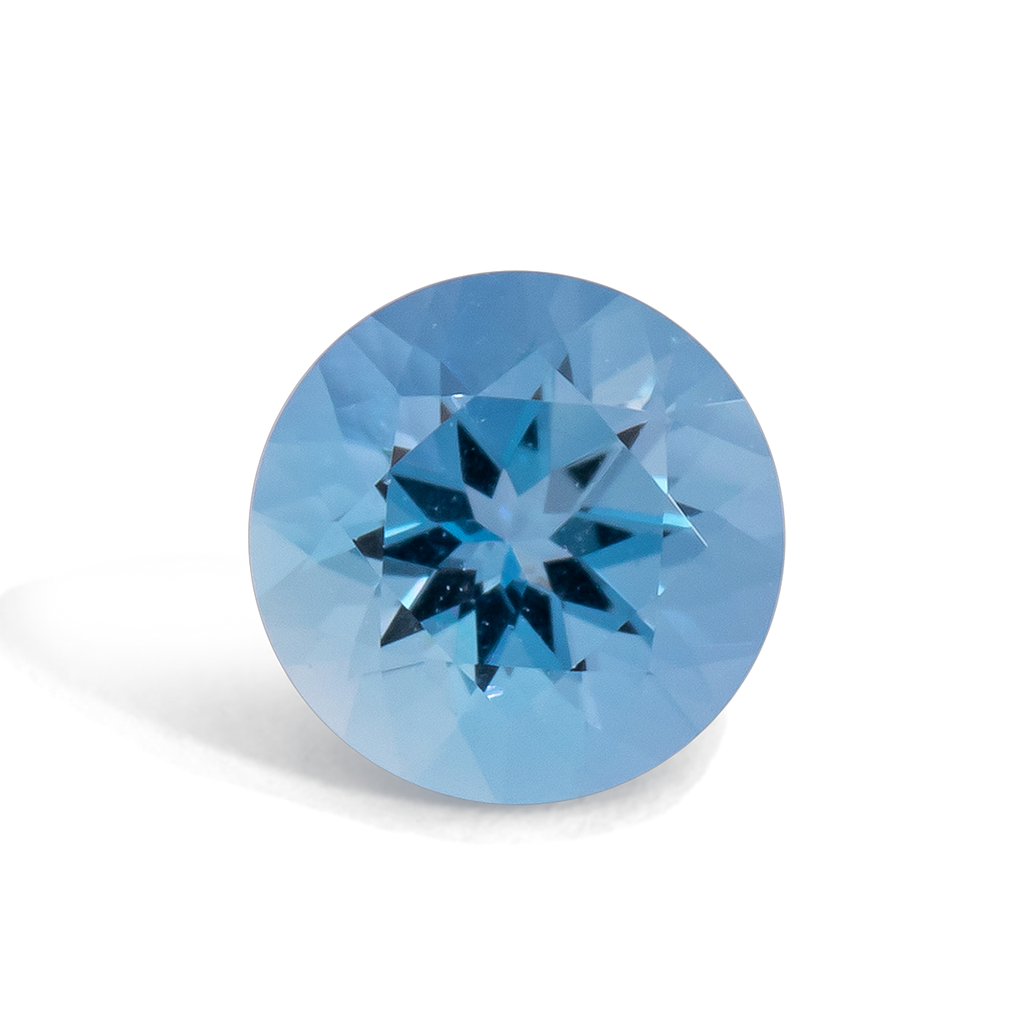 Aquamarin - AAA, rund, 4x4 mm, 0.23 ct, Nr. A99068