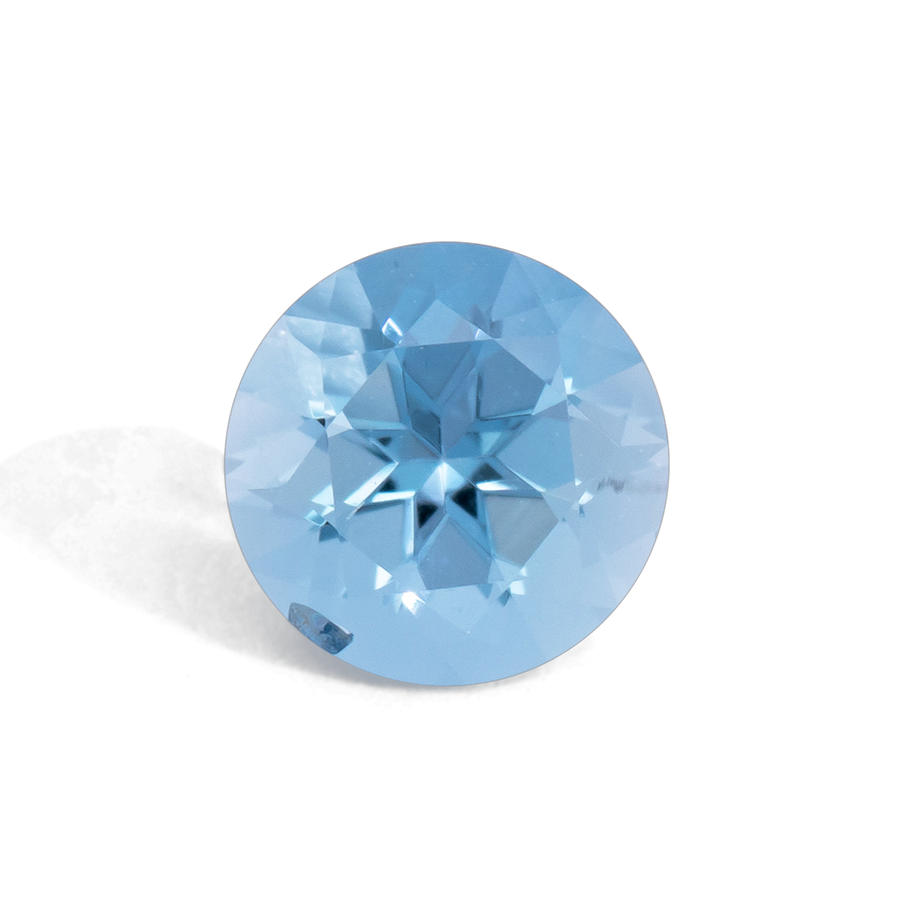 Aquamarin - AAA, rund, 4.5x4.5 mm, 0.28 - 0.32 ct, Nr. A99065