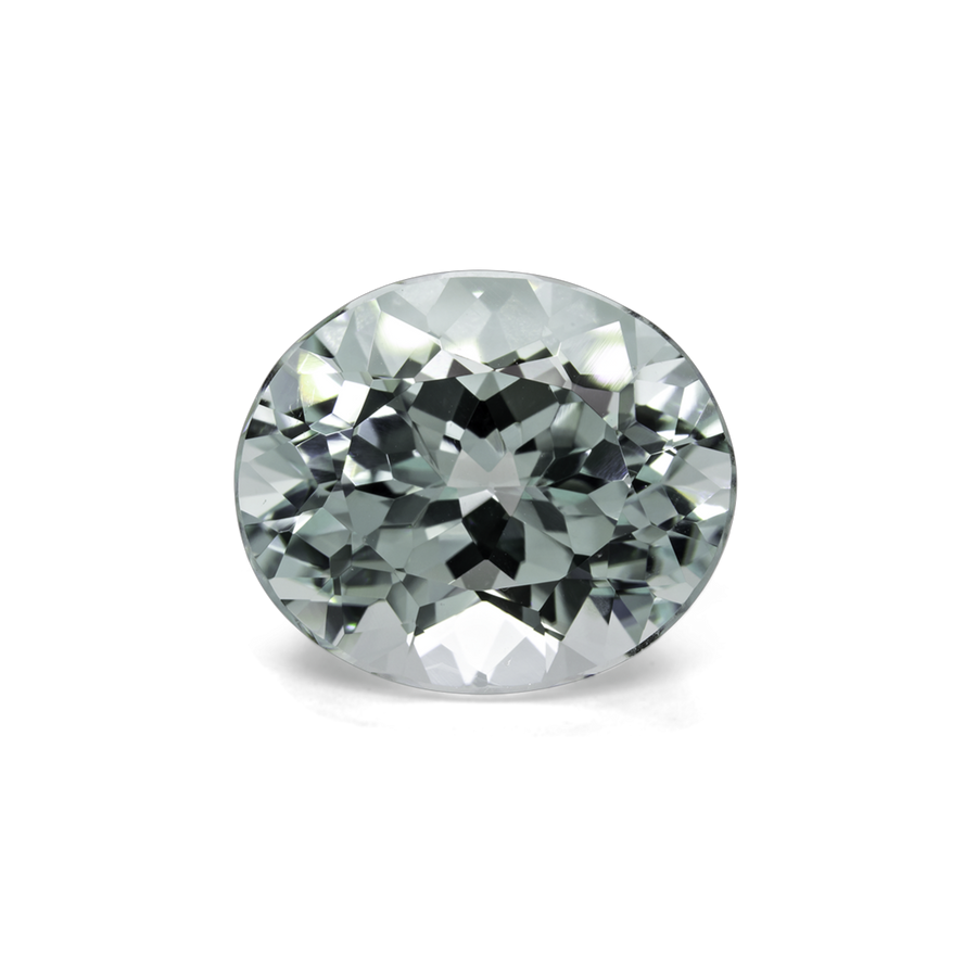 Turmalin - hell grün, oval, 16,5x14 mm, 14,02 ct, Nr. TR991018