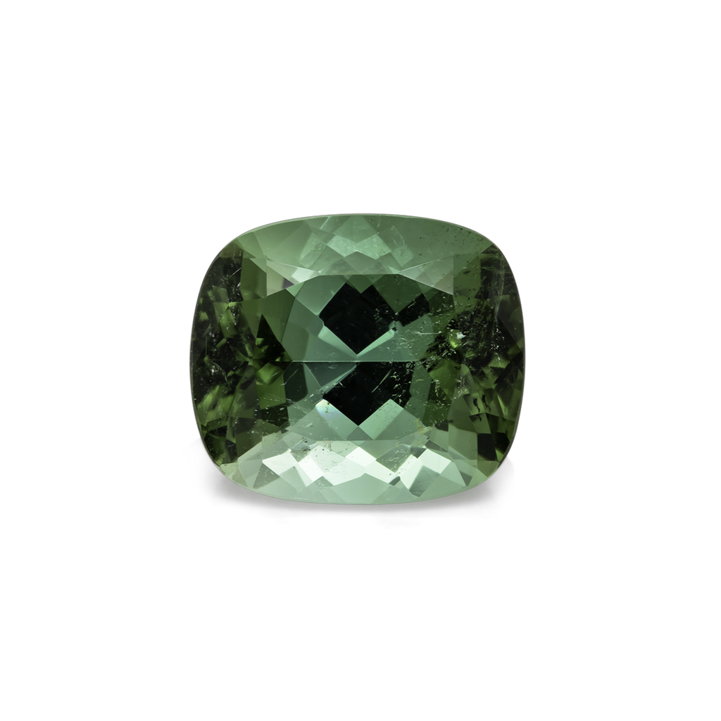 Tourmaline - green, cushion, 11.5x10 mm, 5.45 ct, No. TR991017