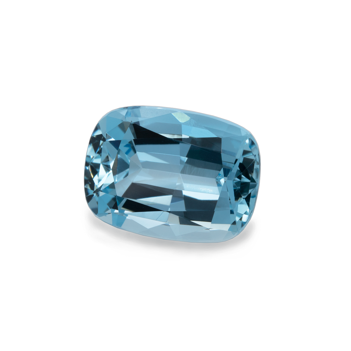 Aquamarine - AA, cushion, 15.5x11.4 mm, 8.84 ct, No. A21002