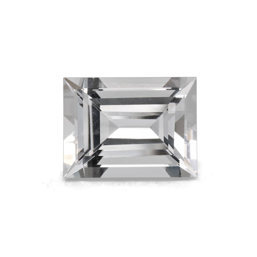 Beryll - weiß, baguette, 12x9 mm, 4.69 ct, Nr. BY90059