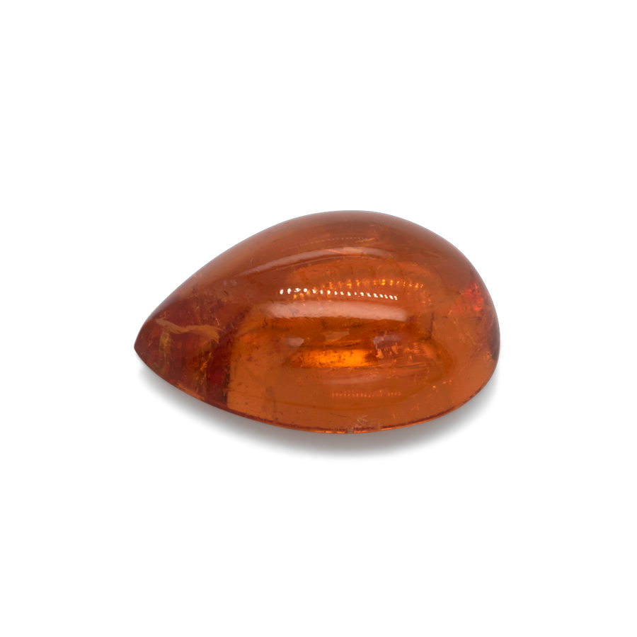 Mandarin Granat - orange, birnform, 10.9x8 mm, 3.83 ct, Nr. MG99045
