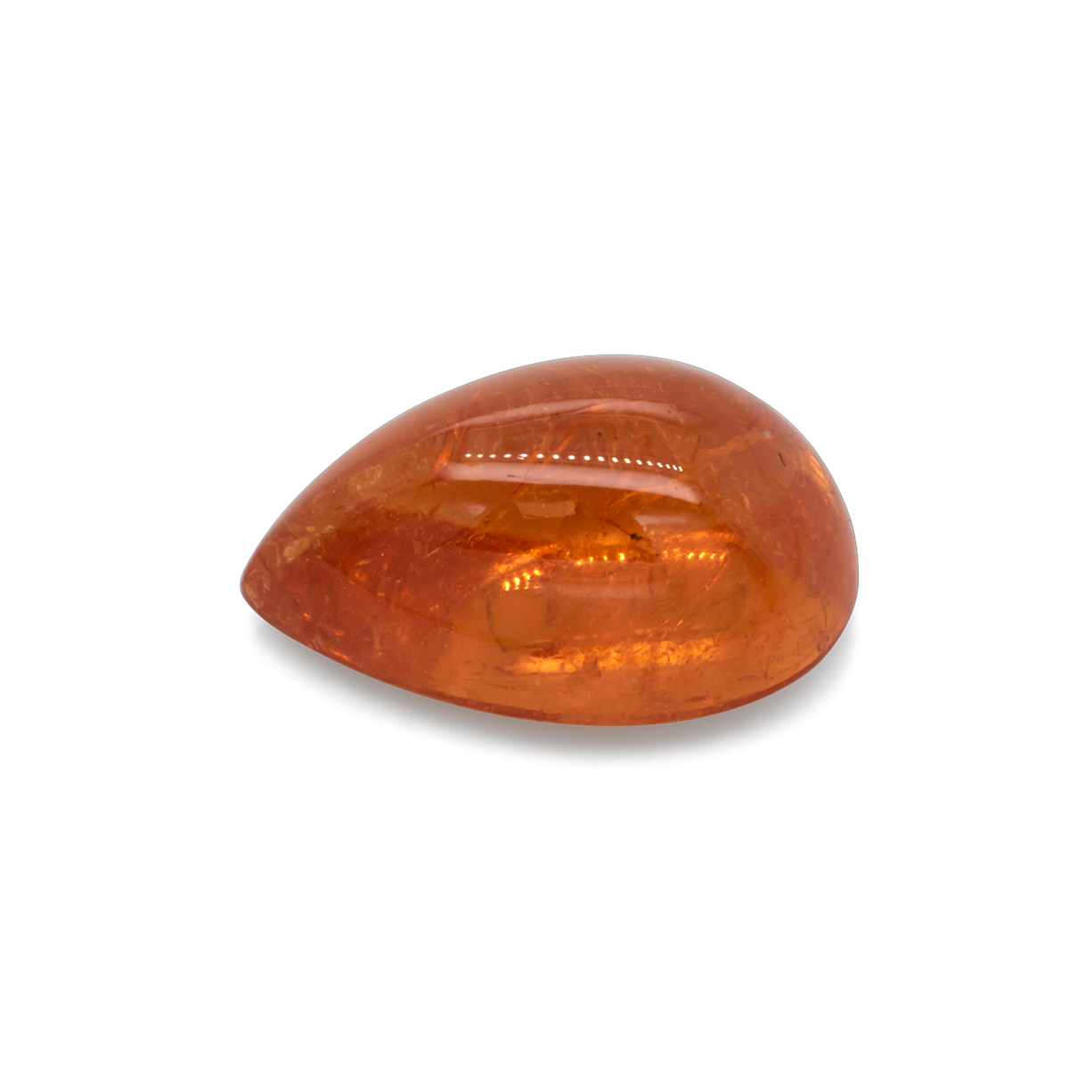 Mandarin Granat - orange, birnform, 10.3x7.1 mm, 3.50 ct, Nr. MG99042