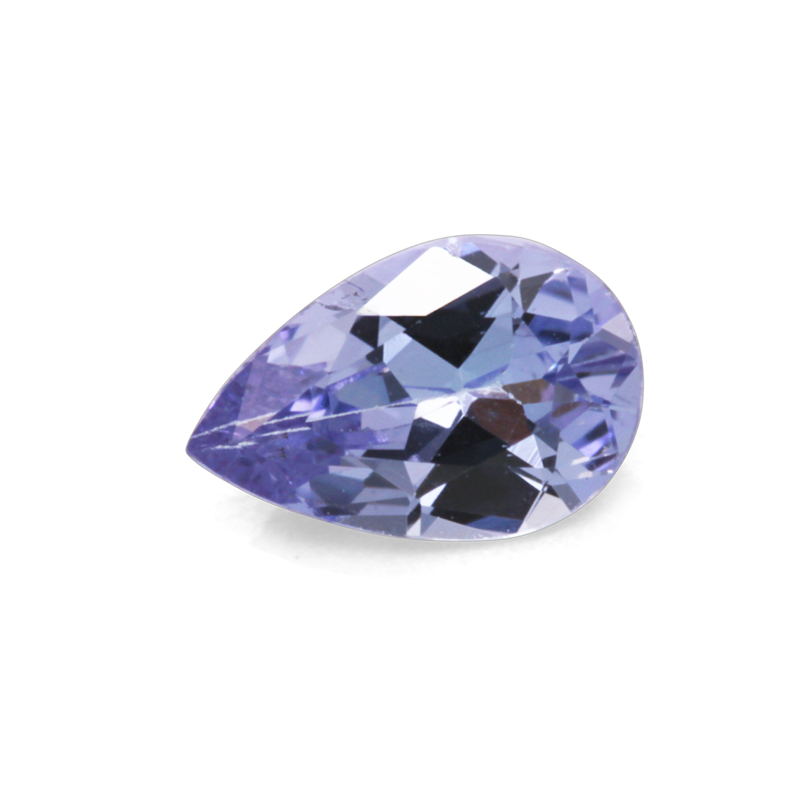 Tansanit - blau, birnform, 6x4 mm, 0.37 ct, Nr. TZ99001