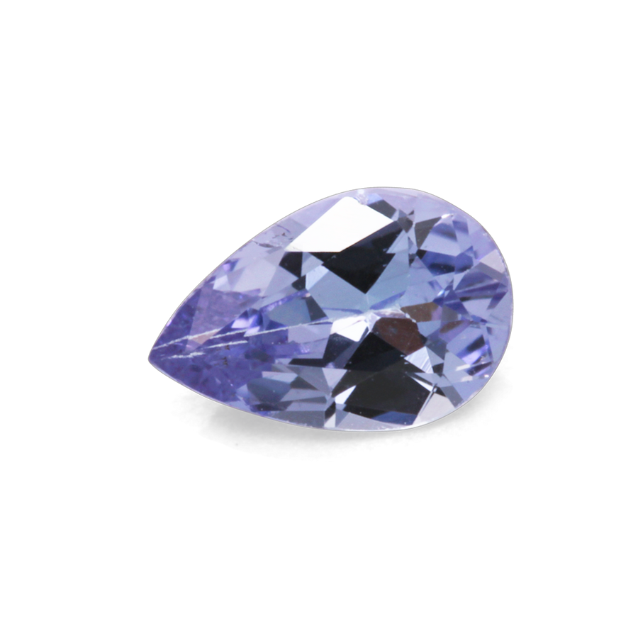 Tansanit - blau, birnform, 6x4 mm, 0.37 ct, Nr. TZ99001