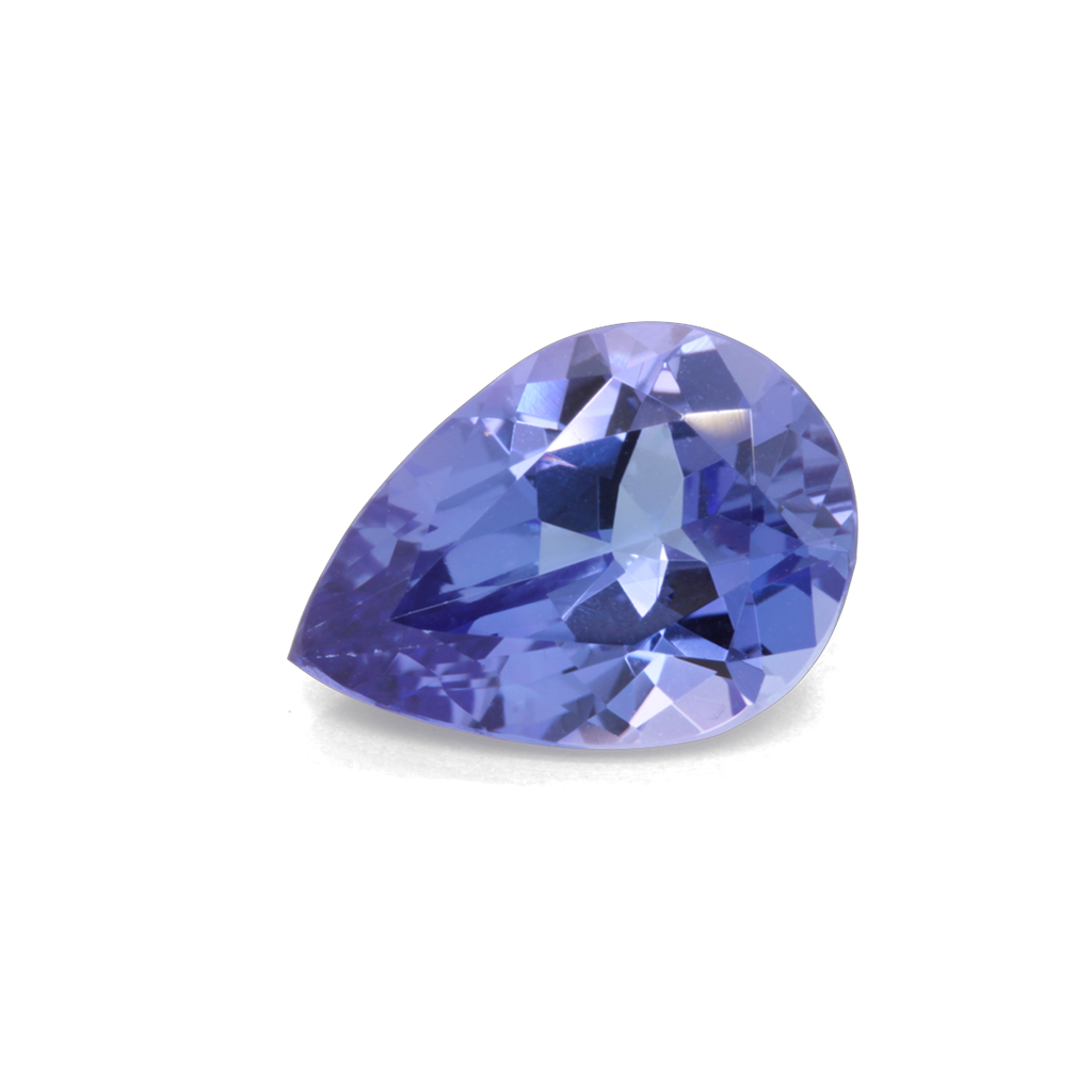 Tanzanite - blue, pear, 10.5x7.5 mm, 2.19 ct, No. TZ10303