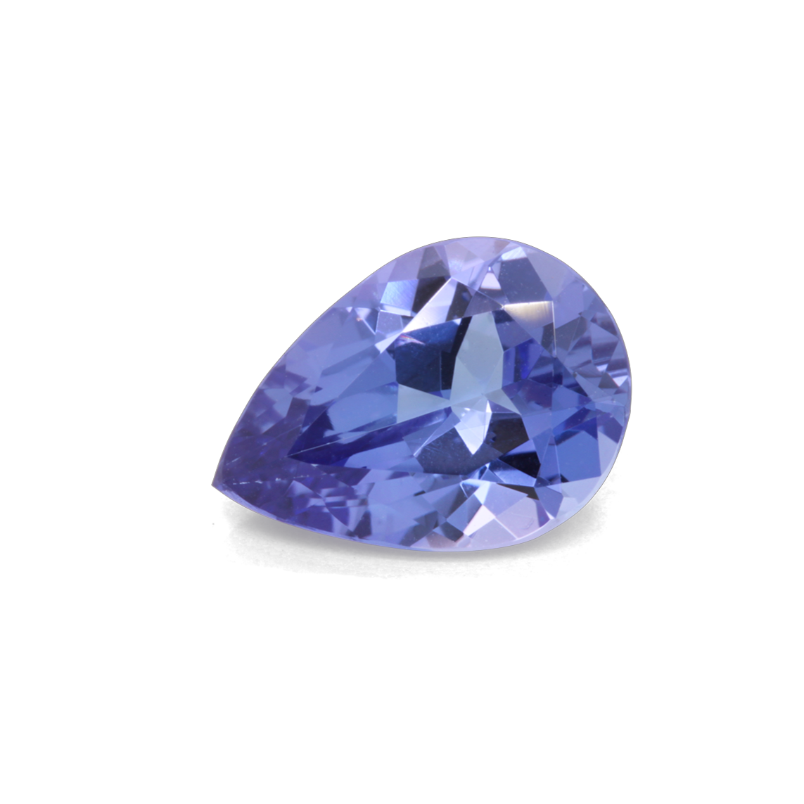 Tanzanite - blue, pear, 10.5x7.5 mm, 2.19 ct, No. TZ10303