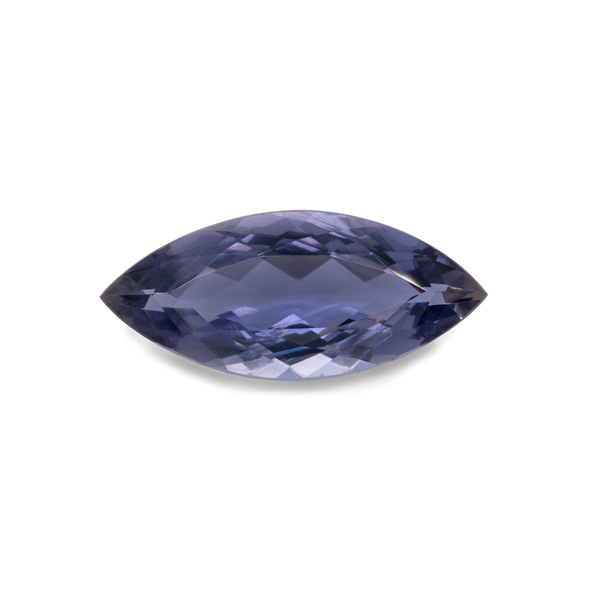 Iolith - blau, navette, 24x10,5 mm, 7,90 ct, Nr. IOL60001
