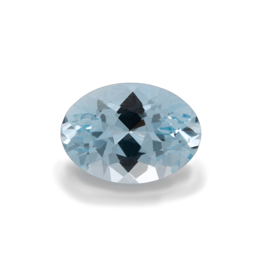 Aquamarine - A, oval, 7x5 mm, 0.60-0.75 ct, No. A18009