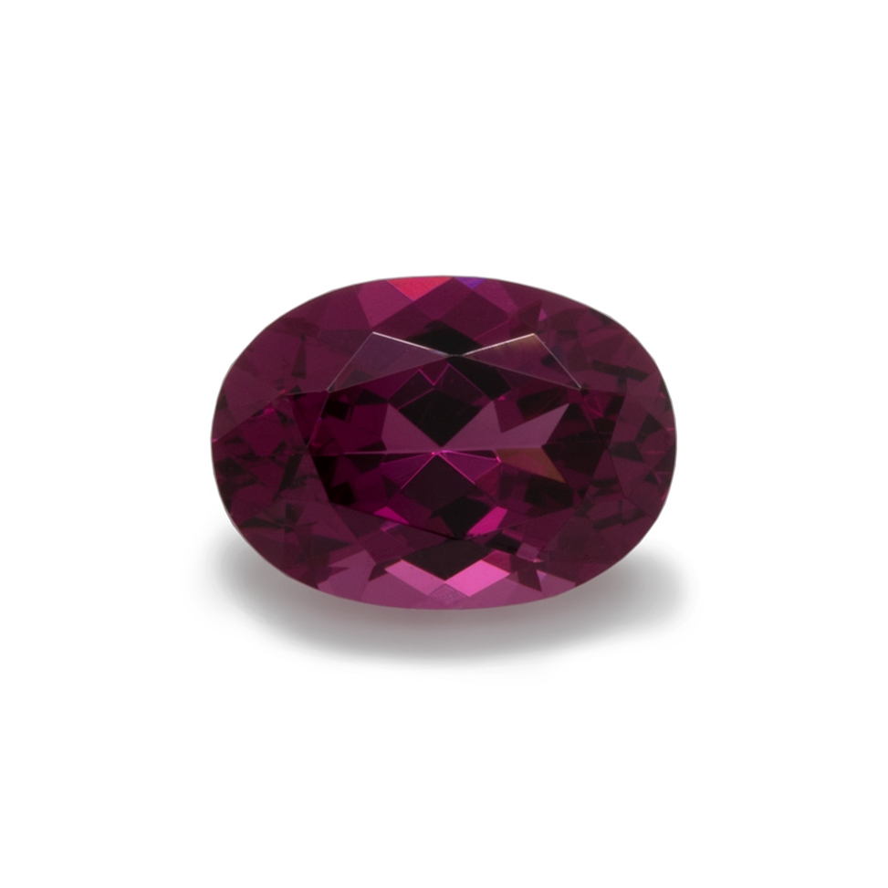 Rhodolith - lila, oval, 7x5 mm, 0,88-1,05 ct, Nr. RD10001