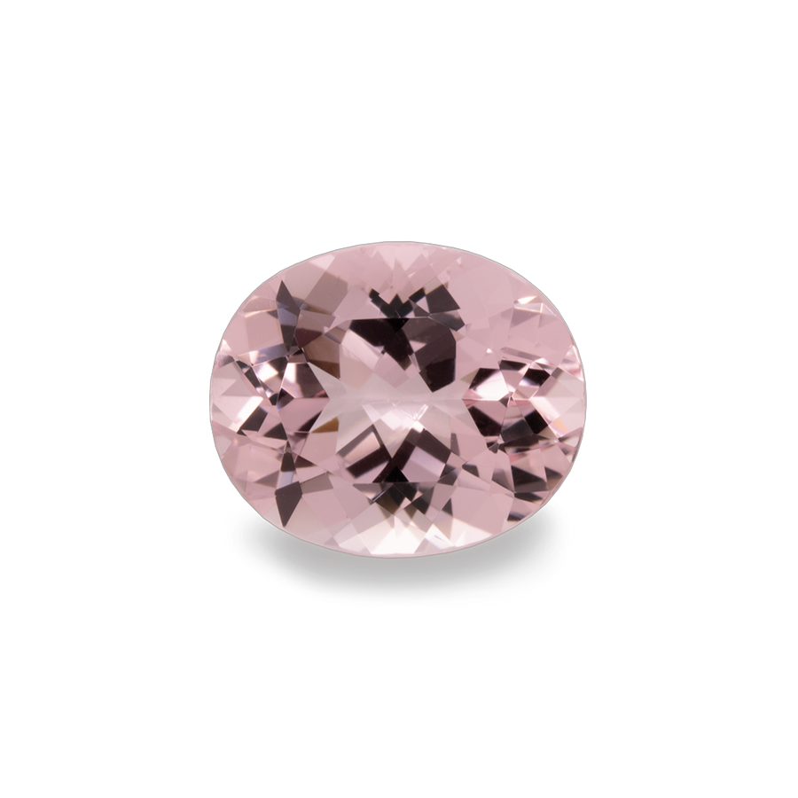 Morganit - rosa, oval, 12,1x10,1 mm, 4,31 ct, Nr. MO10001