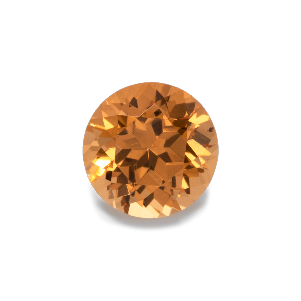 Mandarin Granat - orange, rund, 4x4 mm, 0,30-0,37 ct, Nr. MG70001