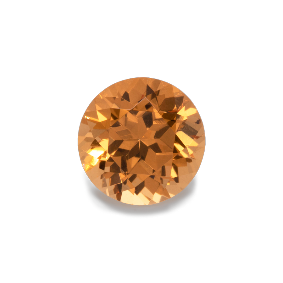 Mandarin Granat - orange, rund, 4x4 mm, 0,30-0,37 ct, Nr. MG70001