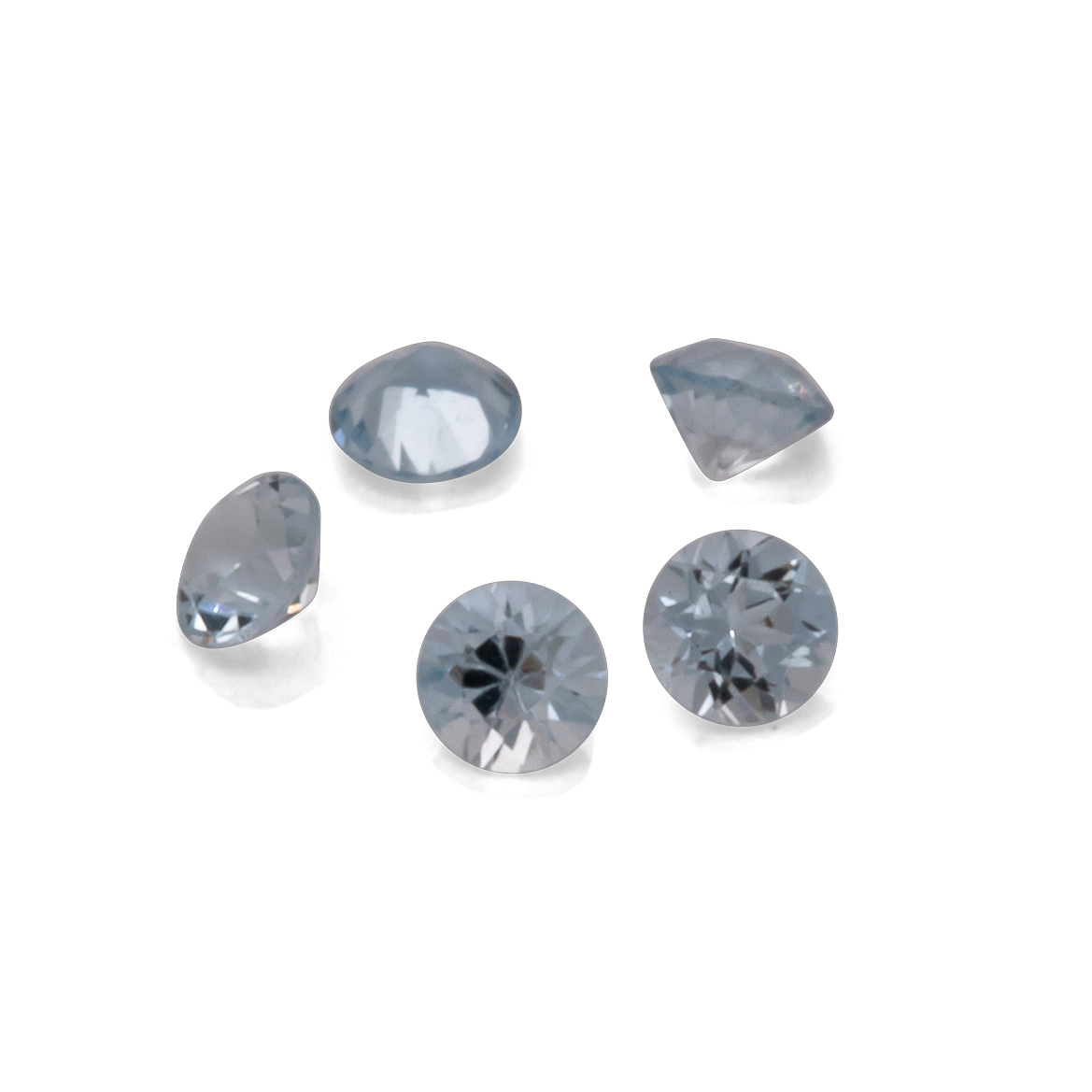 Aquamarine - A, round, 1.4x1.4 mm, approx. 0.001 ct, No. A99021