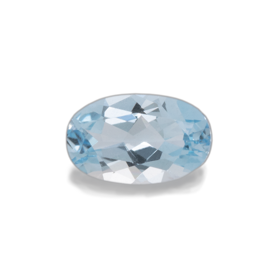 Aquamarine - A, oval, 5x3 mm, 0.18-0.20 ct, No. A10001
