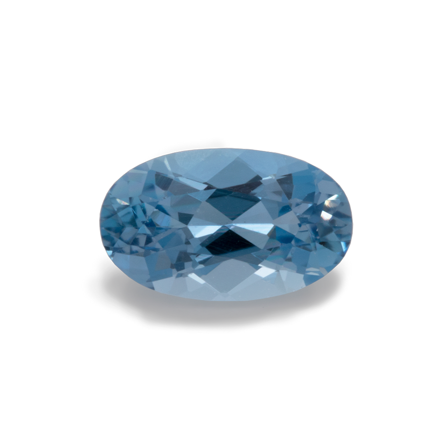Aquamarine - AAA, oval, 5x3 mm, 0.16 - 0.22 ct, No. A10003
