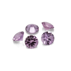 Saphir - rosa, rund, 3x3 mm, 0.11-0.12 ct, Nr. XSR11234
