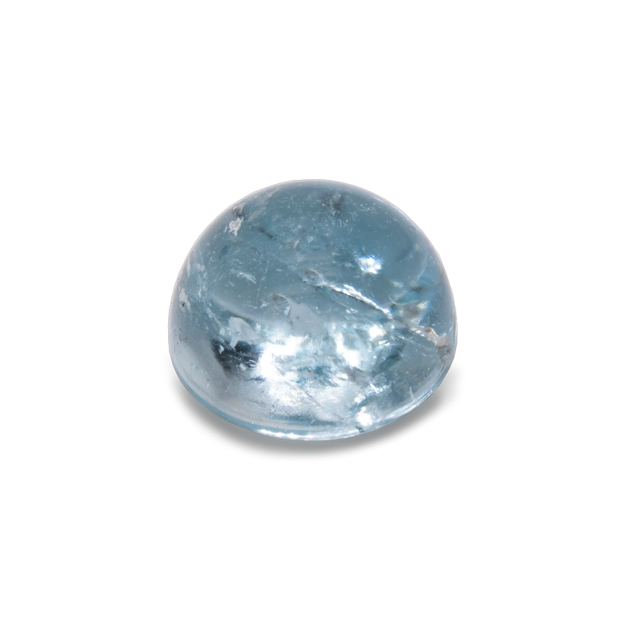 Aquamarin - A, rund, 12x12mm, 11,40 ct, Nr. A44001
