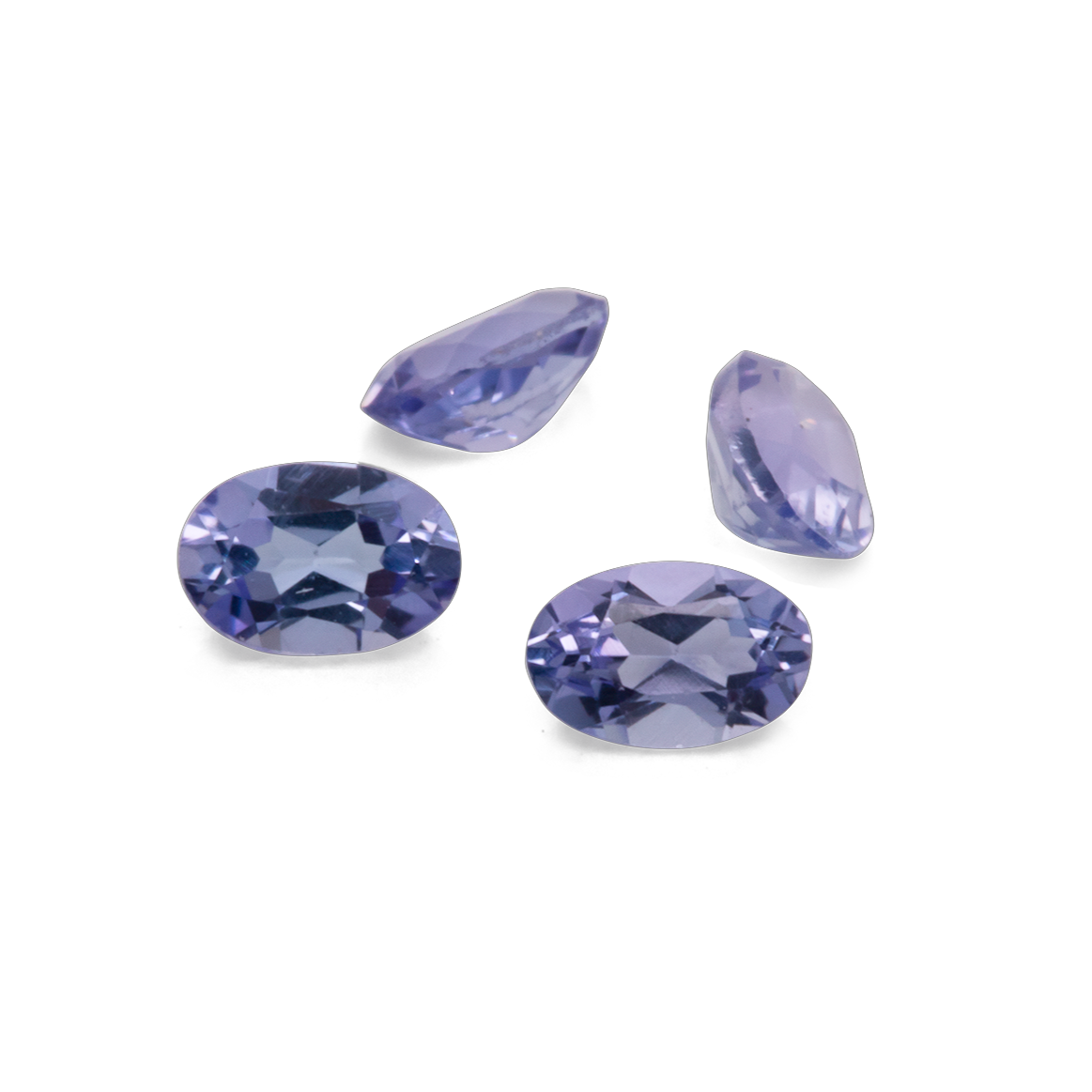 Tansanit - A, oval, 3x2 mm, 0,065-0,074 ct, Nr. TZ44001