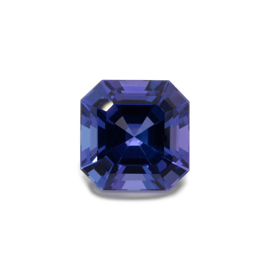 Tansanit - blau, asscher, 11,5x11,5 mm, 7,24 ct, Nr. TZ90003