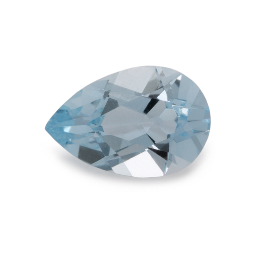 Aquamarine - A, pear, 6x4 mm, 0.30-0.38 ct, No. A04001