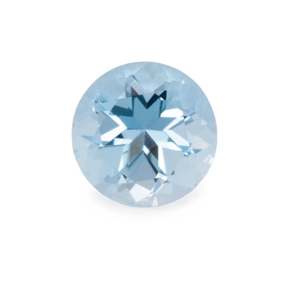 Aquamarine - AA, round, 5.5x5.5mm, 0.58-0.70 ct, No. A70002