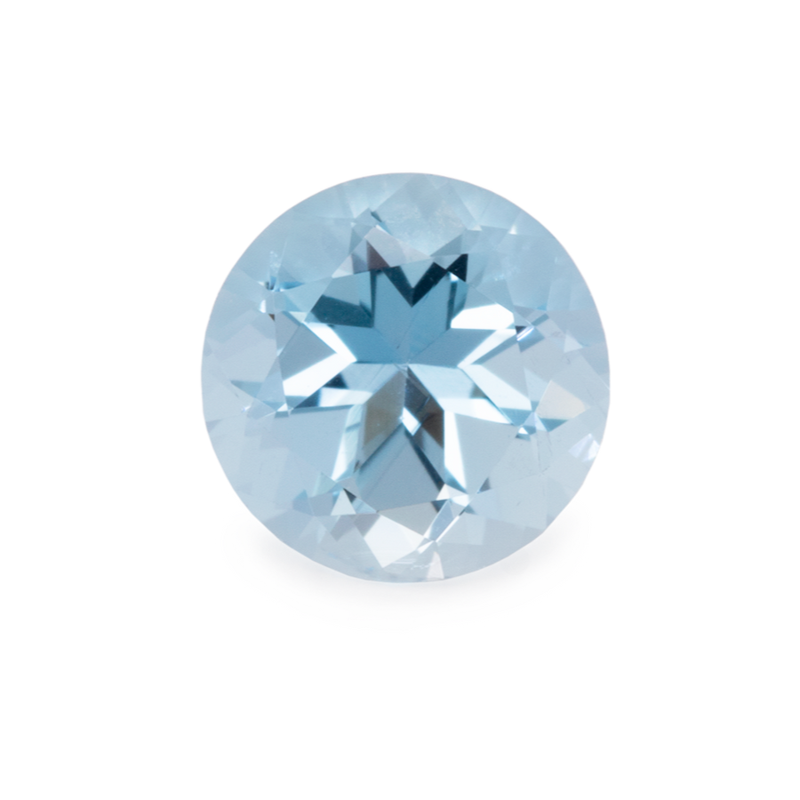 Aquamarine - AA, round, 5.5x5.5mm, 0.58-0.70 ct, No. A70002