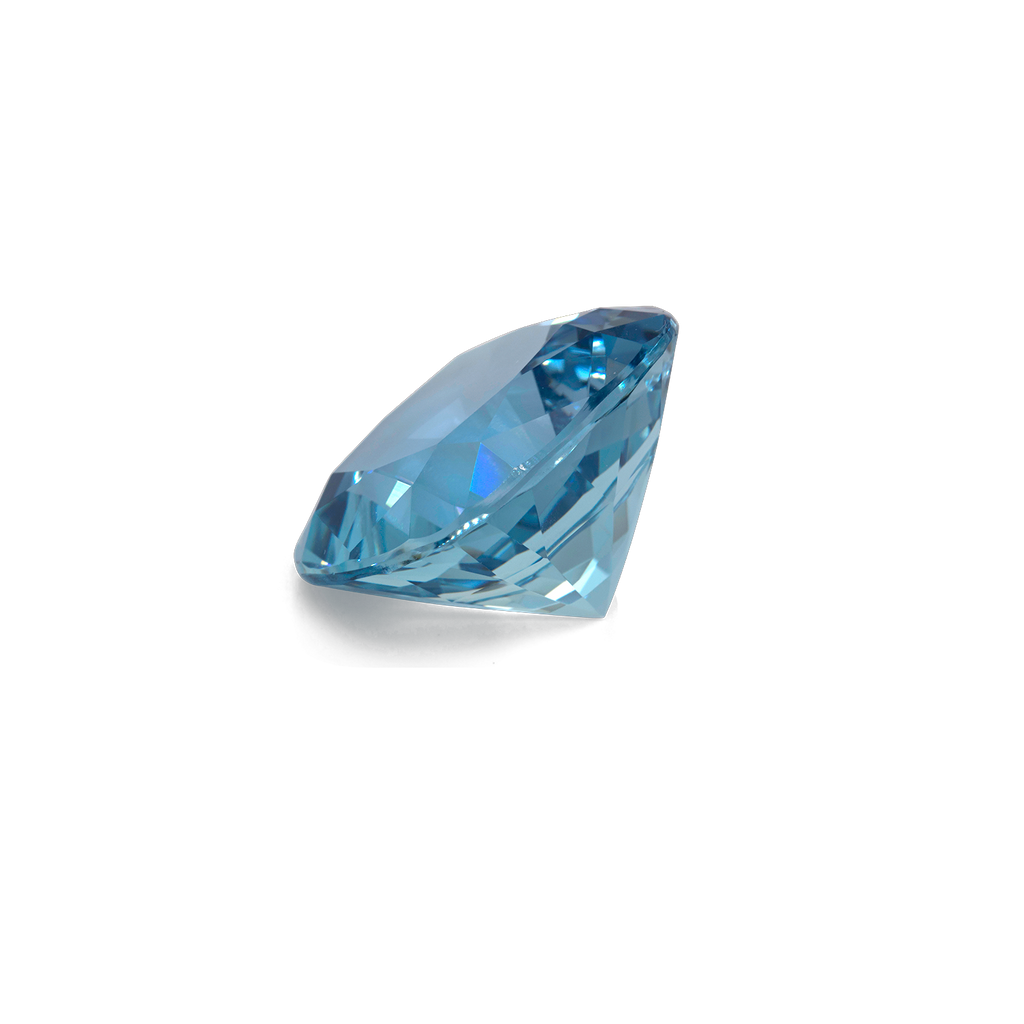 Aquamarin - AAA, antik, 18x18 mm, 21,98 ct, Nr. A92003
