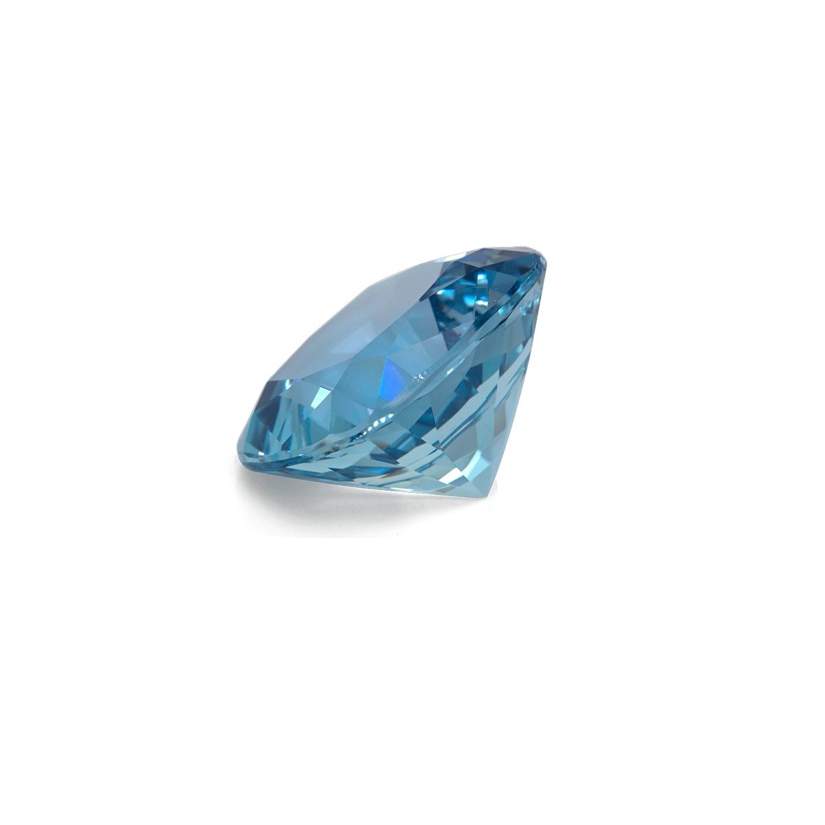 Aquamarin - AAA, antik, 18x18 mm, 21,98 ct, Nr. A92003