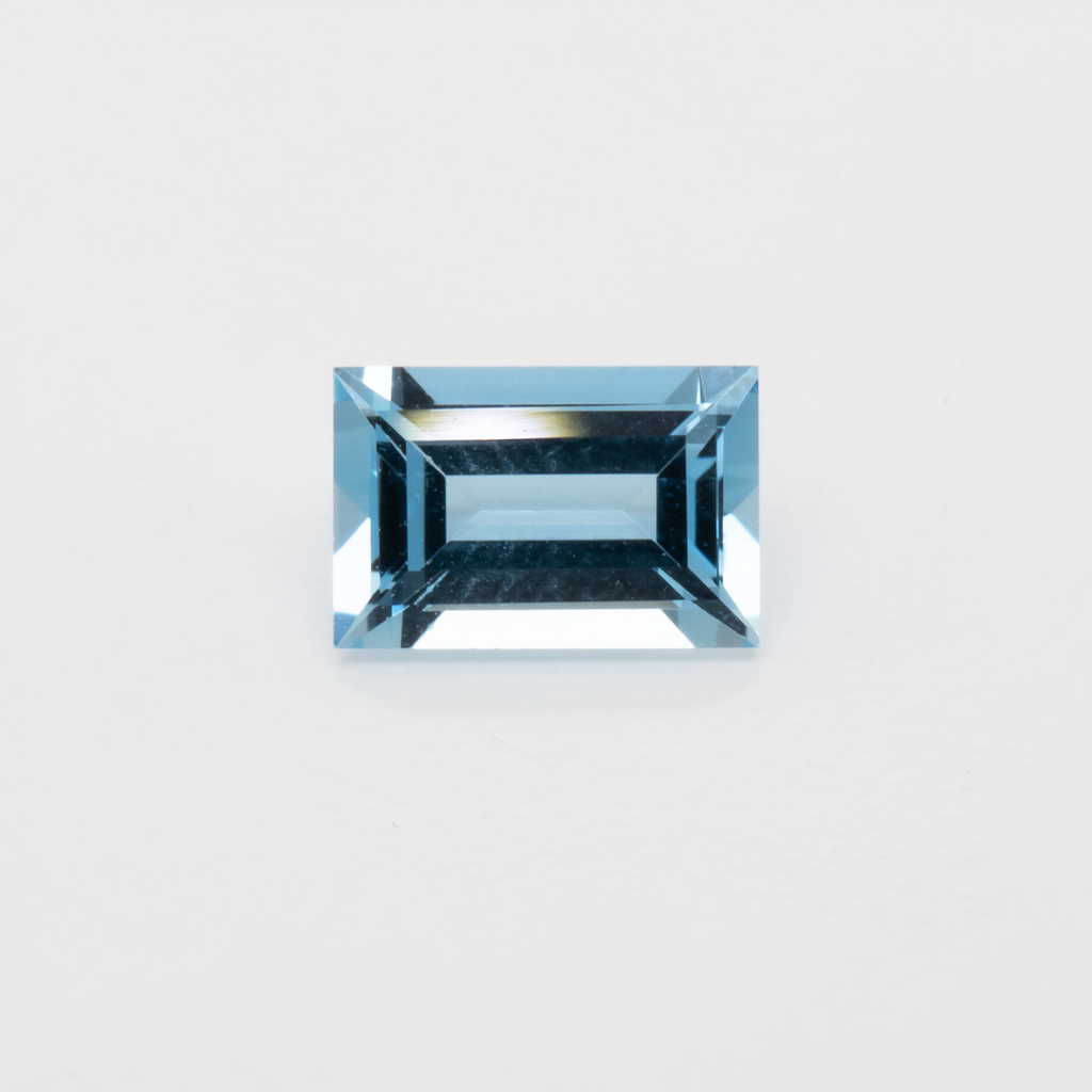 Aquamarin - AA, rechteck, 6x4 mm, 0.48 ct, Nr. A99003