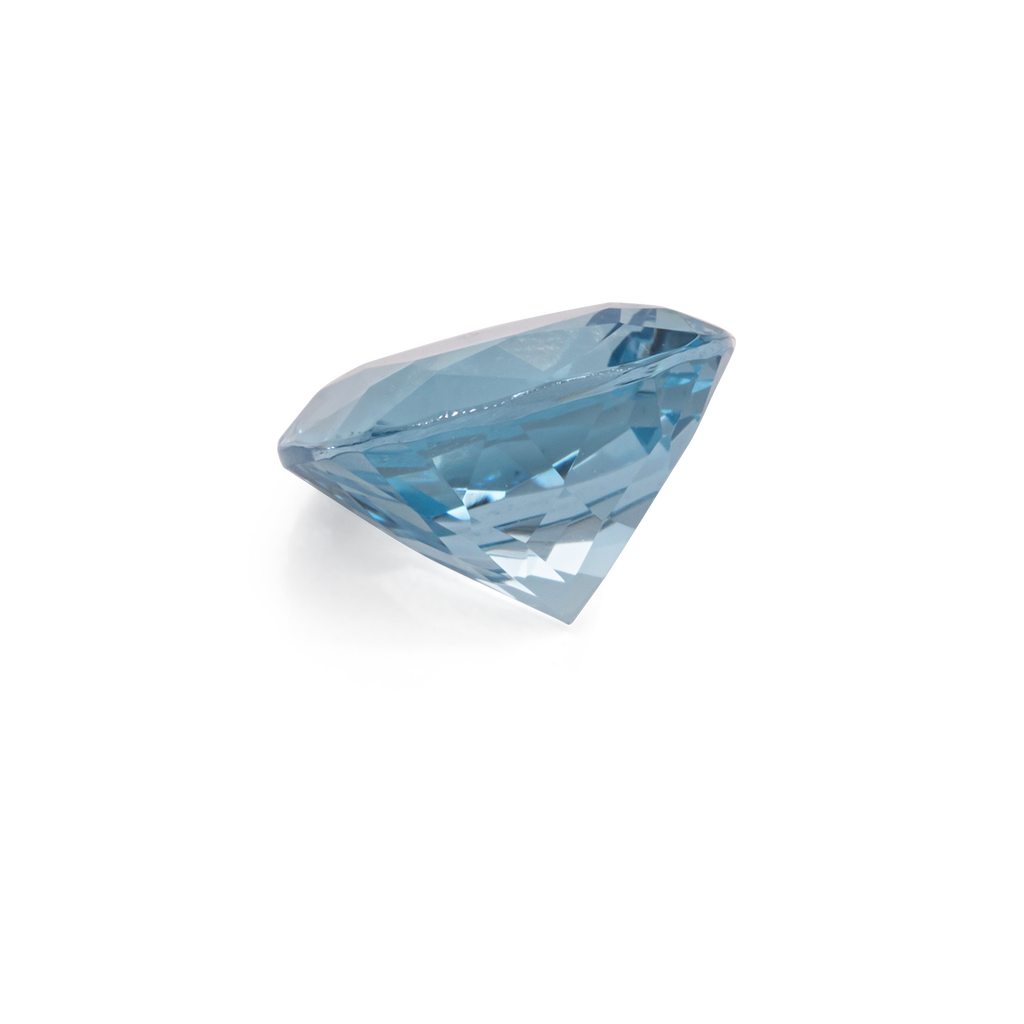 Aquamarine - AA, cushion. 8x8 mm, 2.00 ct, No. A99009
