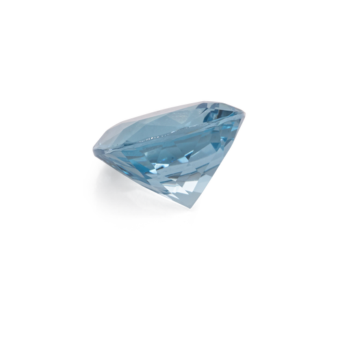 Aquamarin - AA, antik. 8x8 mm, 2,00 ct, Nr. A99009