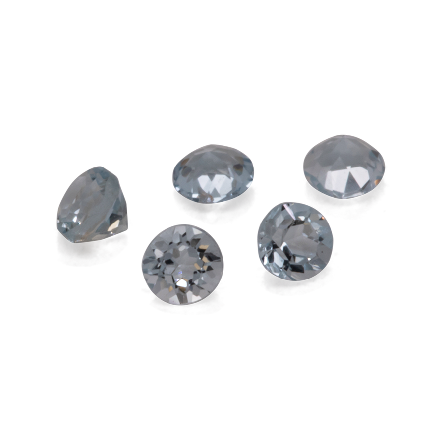 Aquamarin - A, rund, 1,7x1,7 mm, 0,01 ct, Nr. A99013