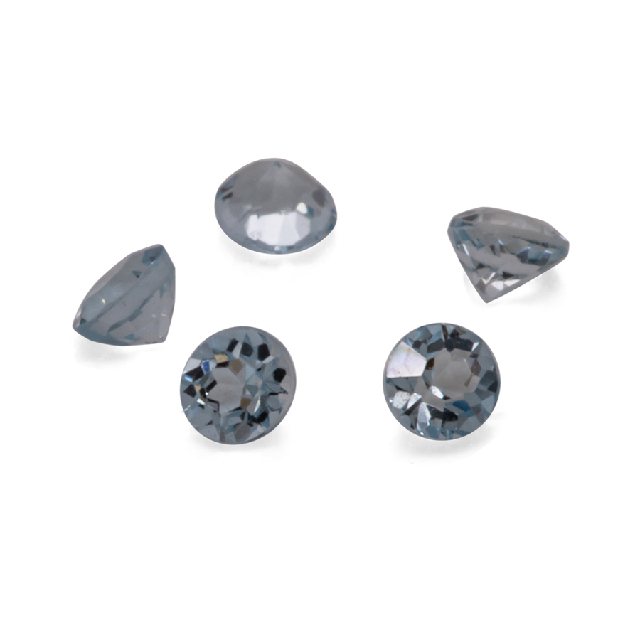 Aquamarin - A, rund, 1,6x1,6 mm, ca. 0,01 ct, Nr. A99014