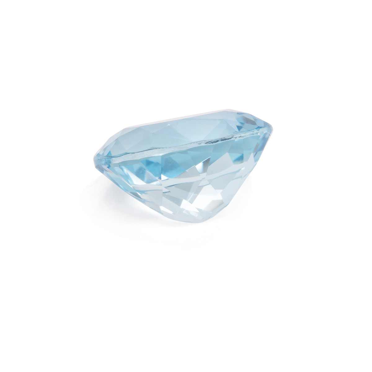 Aquamarine - AA, oval, 12x10 mm, 4.42 ct, No. A99027