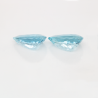 Aquamarine Pair - AAA, blue, pear, 16x11 mm, 11.69 ct, No. A99038