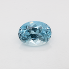 Aquamarine - AA, oval, 8x6 mm, 1.08 - 1.14 ct, No. A99045