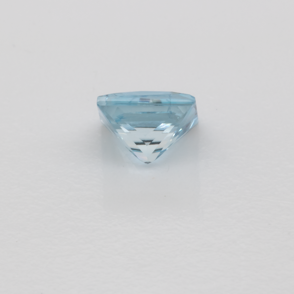 Aquamarine - AA, rectangle, 4x4 mm, 0.27 - 0.31 ct, No. A99046