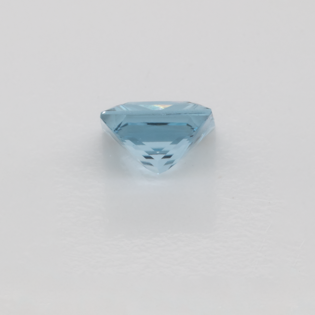 Aquamarin - AA, rechteck, 4x4 mm, 0.28 ct, Nr. A99047