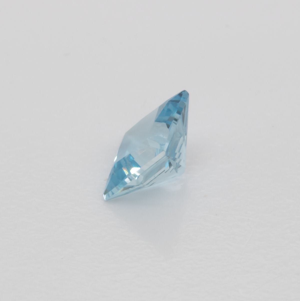 Aquamarin - AA, rechteck, 4x4 mm, 0.28 ct, Nr. A99047