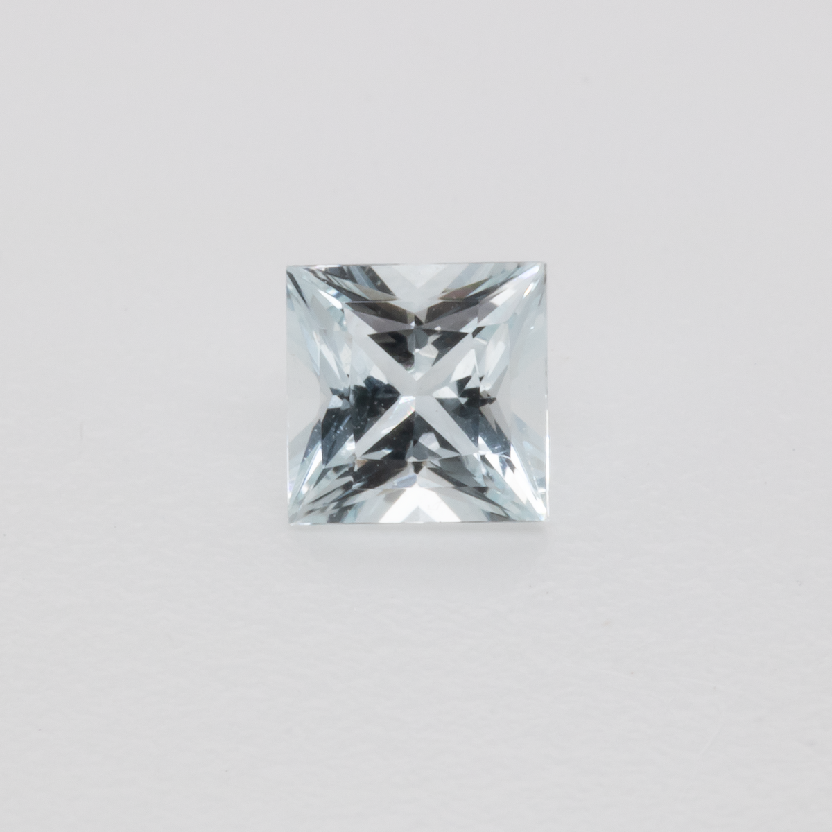 Aquamarin - A, rechteck, 4x4 mm, 0.28 - 0.30 ct, Nr. A99048