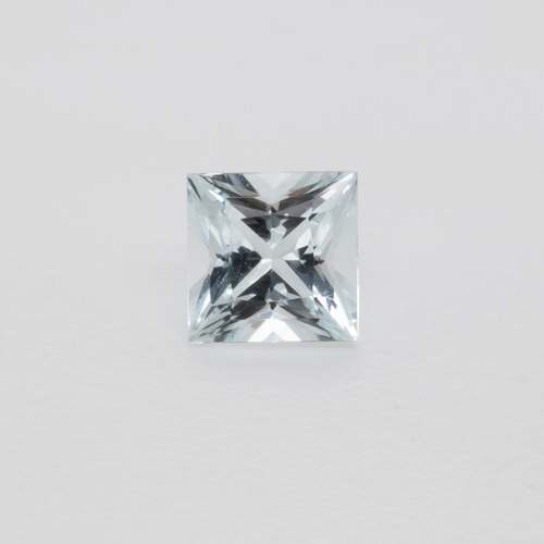 Aquamarin - A, rechteck, 4x4 mm, 0.28 - 0.30 ct, Nr. A99048