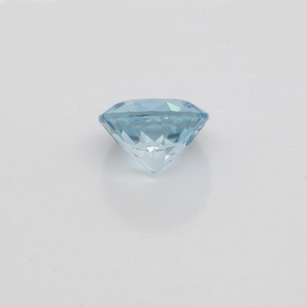 Aquamarine - AA, round, 5x5 mm, 0.42 - 0.46 ct, No. A99050