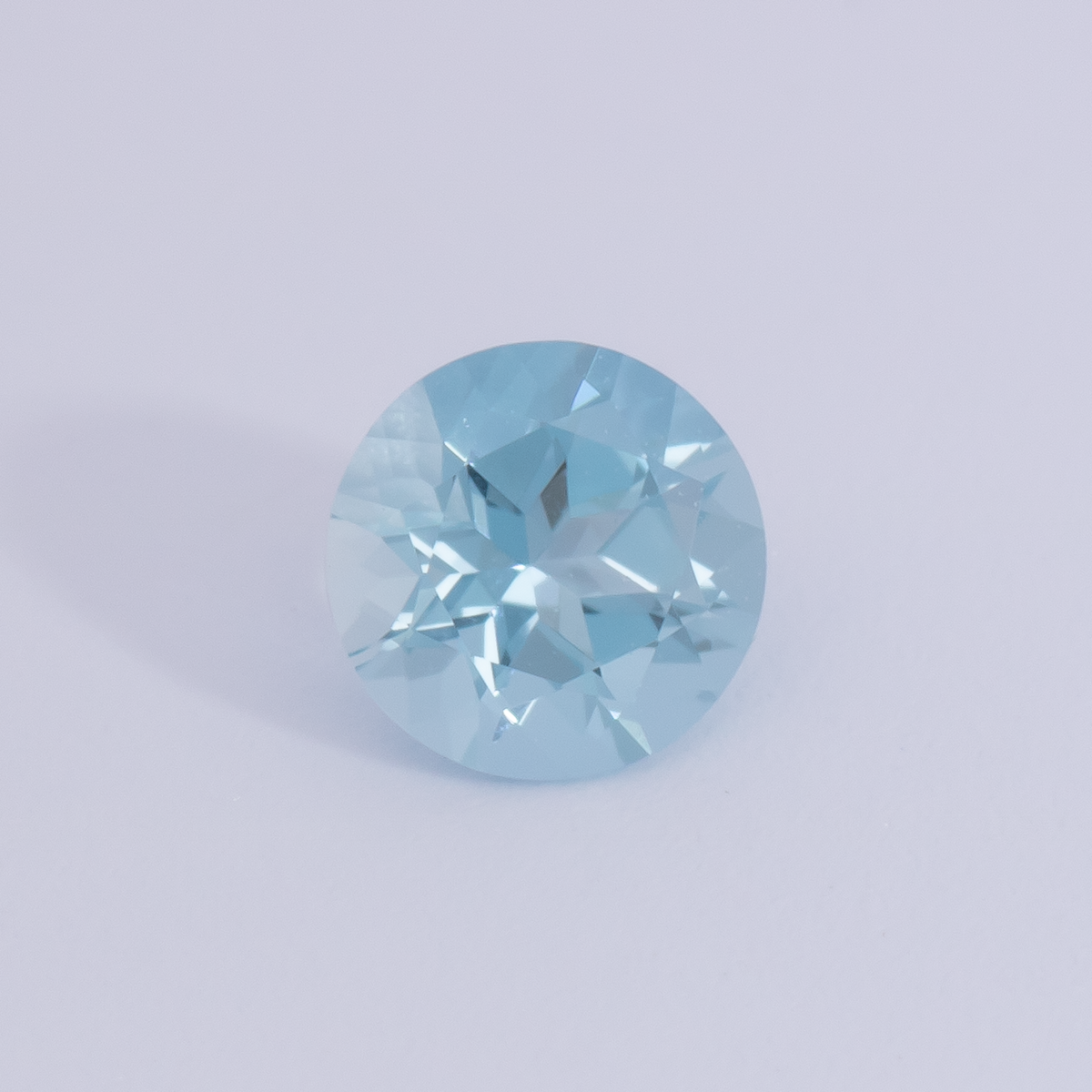 Aquamarin - AA, rund, 3.5x3.5 mm, 0.13 - 0.15 ct, Nr. A99064