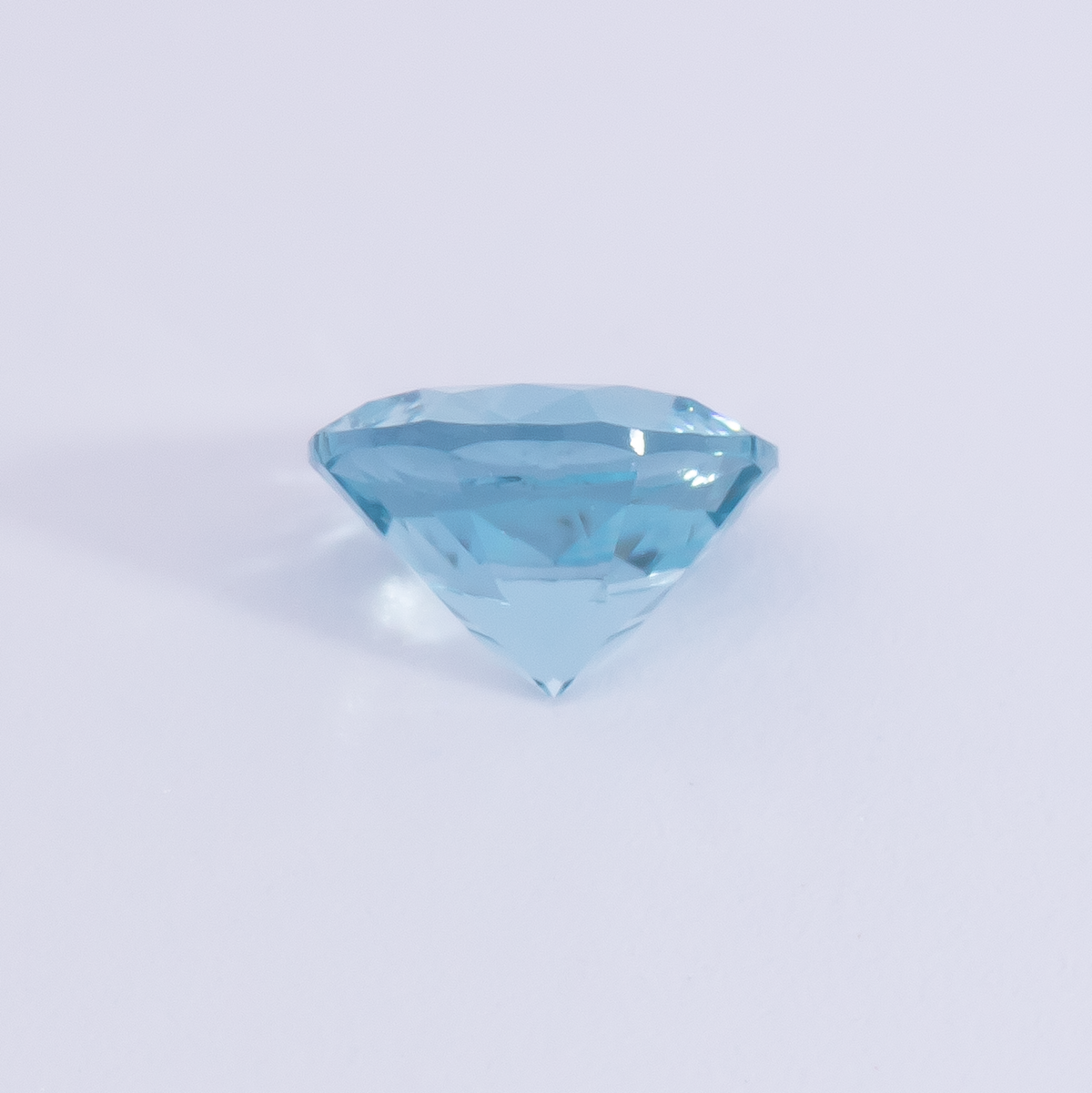 Aquamarin - AA, rund, 3.5x3.5 mm, 0.13 - 0.15 ct, Nr. A99064